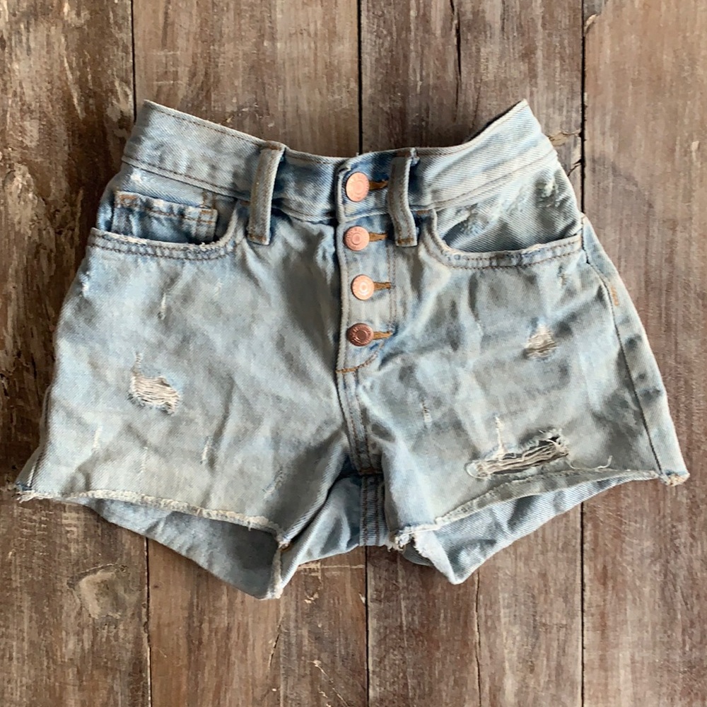 Old navy cutoff girls shorts